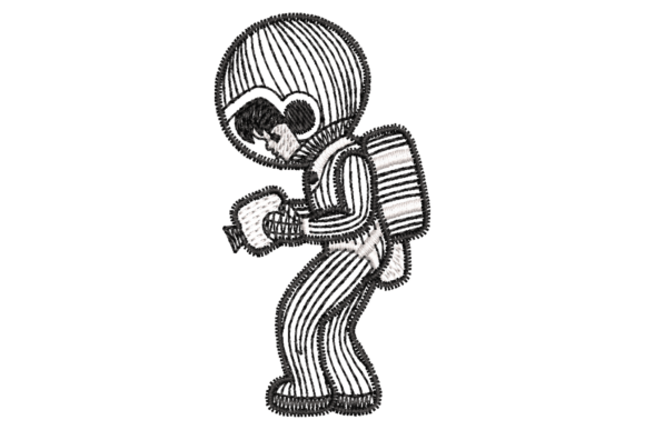 Astronaut Machine Embroidery Design Review