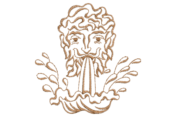 Bearded Man Water Embroidery Design Review