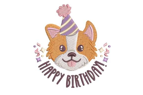 Birthday Corgi Embroidery: A Designer's Honest Review