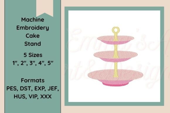 Cake Stand Machine Embroidery Design Review