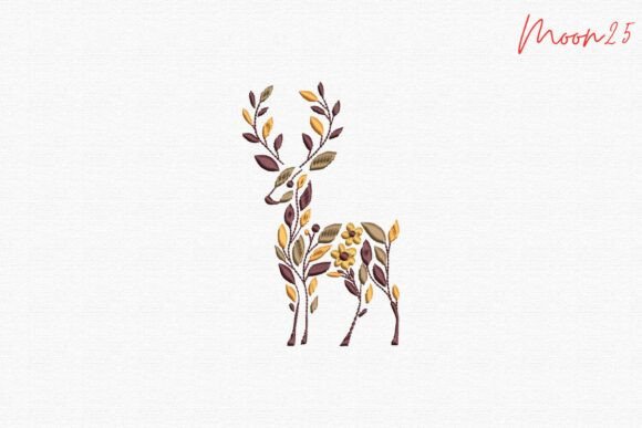 Floral Giraffe Embroidery Pattern Review