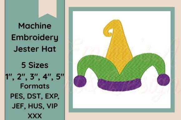 Jester Hat Machine Embroidery Design Review