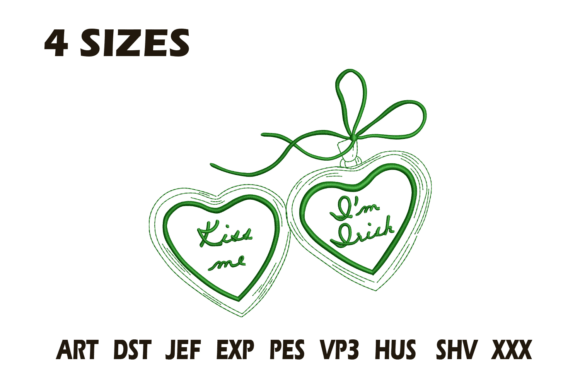 Kiss Me I m Irish Embroidery Design Review