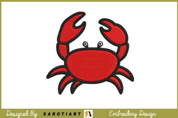 Summer Crab Embroidery Design Review