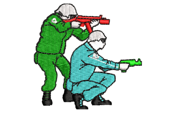 Tactical Soldiers Embroidery Design Review